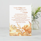 Carte de demande pour les articles de boulangerie (Debout devant)