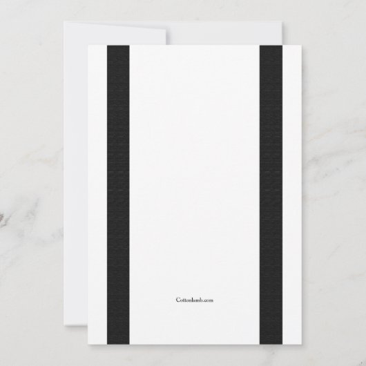 Carte de demande pour un page (Dos)