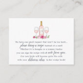 Carte de demande Rosé Garden Recette (Devant)