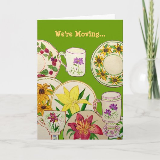 Carte de déménagement (Devant)