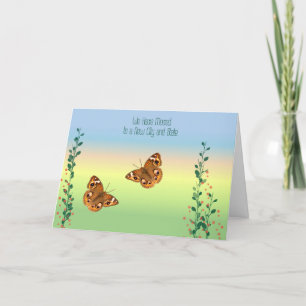 Carte de déménagement, Nouvelle ville et État