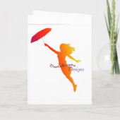 Carte De Demoiselle D'Honneur (Dos)