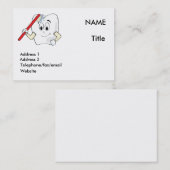 Carte de dentiste (Devant / Derrière)
