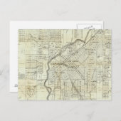 Carte de Denver Colorado par Thayer (Devant / Derrière)