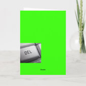 Carte de départ (Dos)