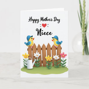 Carte de design artistique pour la fête des mères