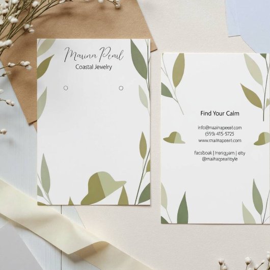 Carte de design Casquette de charpente douce chic