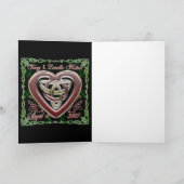 Carte de design cœur celtique (Intérieur)