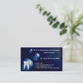 Carte de design Dental Art Blue Buble (Debout devant)