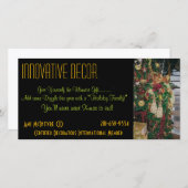 Carte de design d'intérieur (Devant / Derrière)