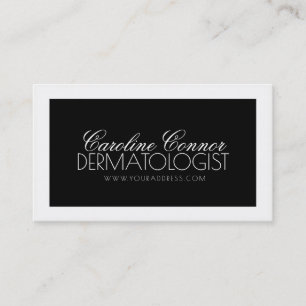 Carte de design noir & blanc