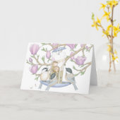 Carte de Designs® de Maison-Souris (Fleur jaune)