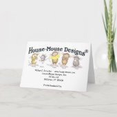 Carte de Designs® de Maison-Souris (Dos)