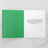 Carte de dessin animé de mouton (Intérieur)