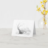 Carte de dessin d'arbre - 18_08_23 (Fleur jaune)