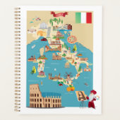Carte de dessin de l'Italie (Devant)