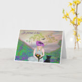 Carte de dessin de Summer LadyLeemarie (Fleur jaune)