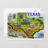 Carte de dessin du TEXAS (Devant / Derrière)