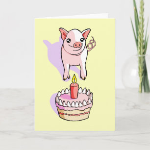 Carte de dessin joyeux pour un joli Anniversaire