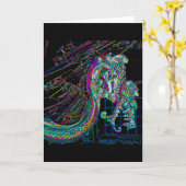 Carte de dessin Sea Dragons Line (Fleur jaune)