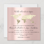 Carte de destination du monde Mariage de troisième (Recto)