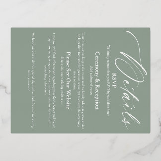 Carte de détail de l'huile pour les emballages d'i