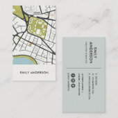 CARTE DE DÉTAIL DES MASSACHUSETTS DE L'UNIVERSITÉ  (Devant / Derrière)