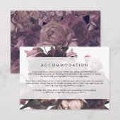 Carte de détail du Rose de fleurs d'Imaginaire vio (Devant / Derrière)