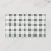 Carte de détail White Christmas Woodland Animals (Dos)