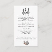 Carte de détails Boho gothiques  (Devant)