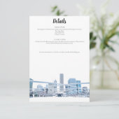 Carte de détails Chicago (Debout devant)