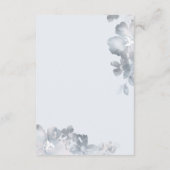 Carte de détails de l'aquarelle Romance (Dos)