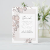 Carte de détails de l'aquarelle Romance (Debout devant)