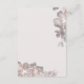 Carte de détails de l'aquarelle Romance (Dos)