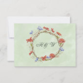 carte de détails des fleurs sauvages de prairie ru (Dos)