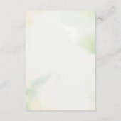 Carte de détails du boîtier Mariage Boho Dusty Ros (Dos)