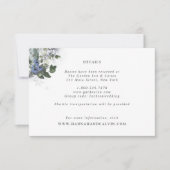 Carte de détails du Mariage À feuillage persistant (Devant)