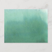 Carte de détails du Mariage d'aquarelle Ombre | VE (Dos)