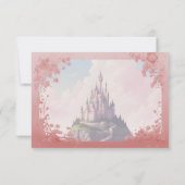 Carte de détails du mariage de princesse fée (Dos)