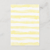 Carte de détails du Mariage de tournesol (Dos)