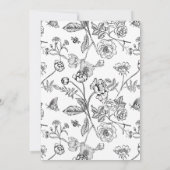 Carte de détails du Mariage noir Regency Era (Dos)