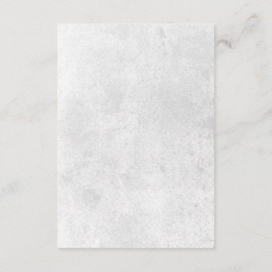 Carte de détails du Mariage romantique rose blanc (Dos)