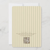 Carte de détails élégante et minimaliste (Dos)