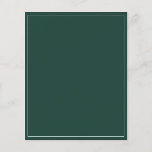 Carte de détails Emerald (Dos)