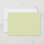 Carte de détails Mariage citrons d'été (Dos)