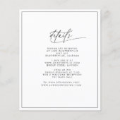 Carte de détails moderne (Devant)