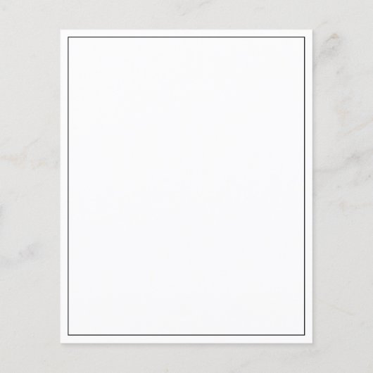 Carte de détails moderne (Dos)