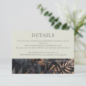 Carte de détails romantiques et lunaires (Debout devant)