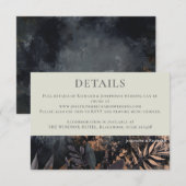 Carte de détails romantiques et lunaires (Devant / Derrière)