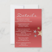 Carte de détails rose or (Devant)